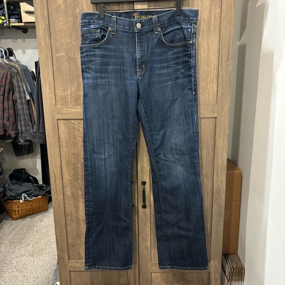 Fidelity 50-11/33 Men’s Jeans Calvary Wash
